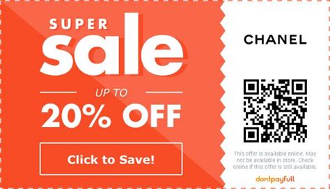 discounted chanel|Chanel promo code 2024.